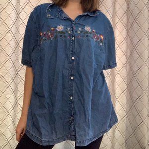 2/$20 COTTAGECORE Denim Shirt/Dress!